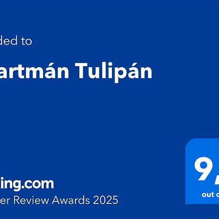 Apartman Tulipan Hnusta Exterior foto